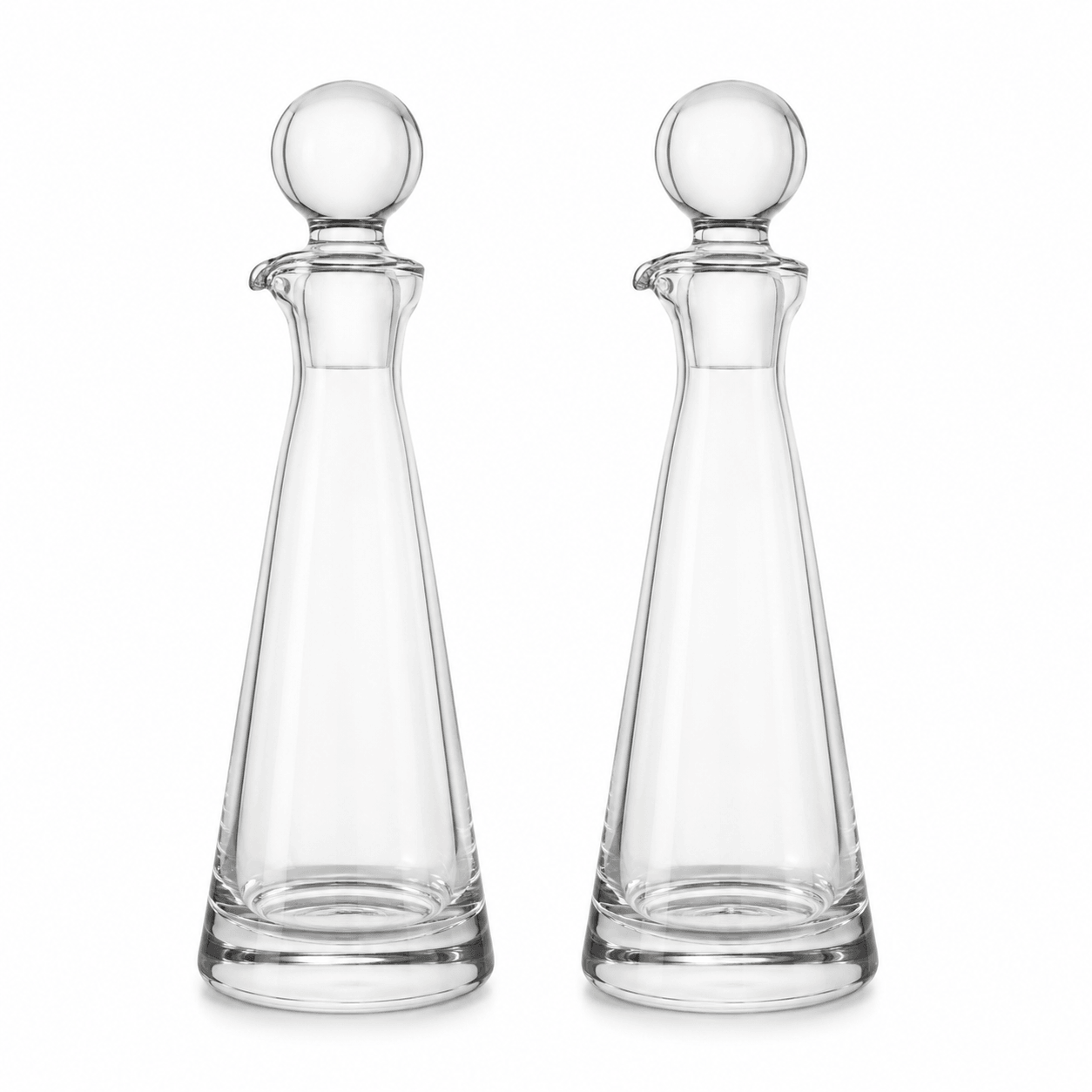 Paşabahçe Nude 90259 Oil & Vinegar Cam Yağlık & Sirkelik Seti – 2 Adet / 220 cc